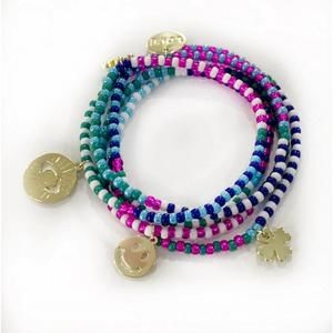 NEW CARYN LAWN charmed everything necklace in multi